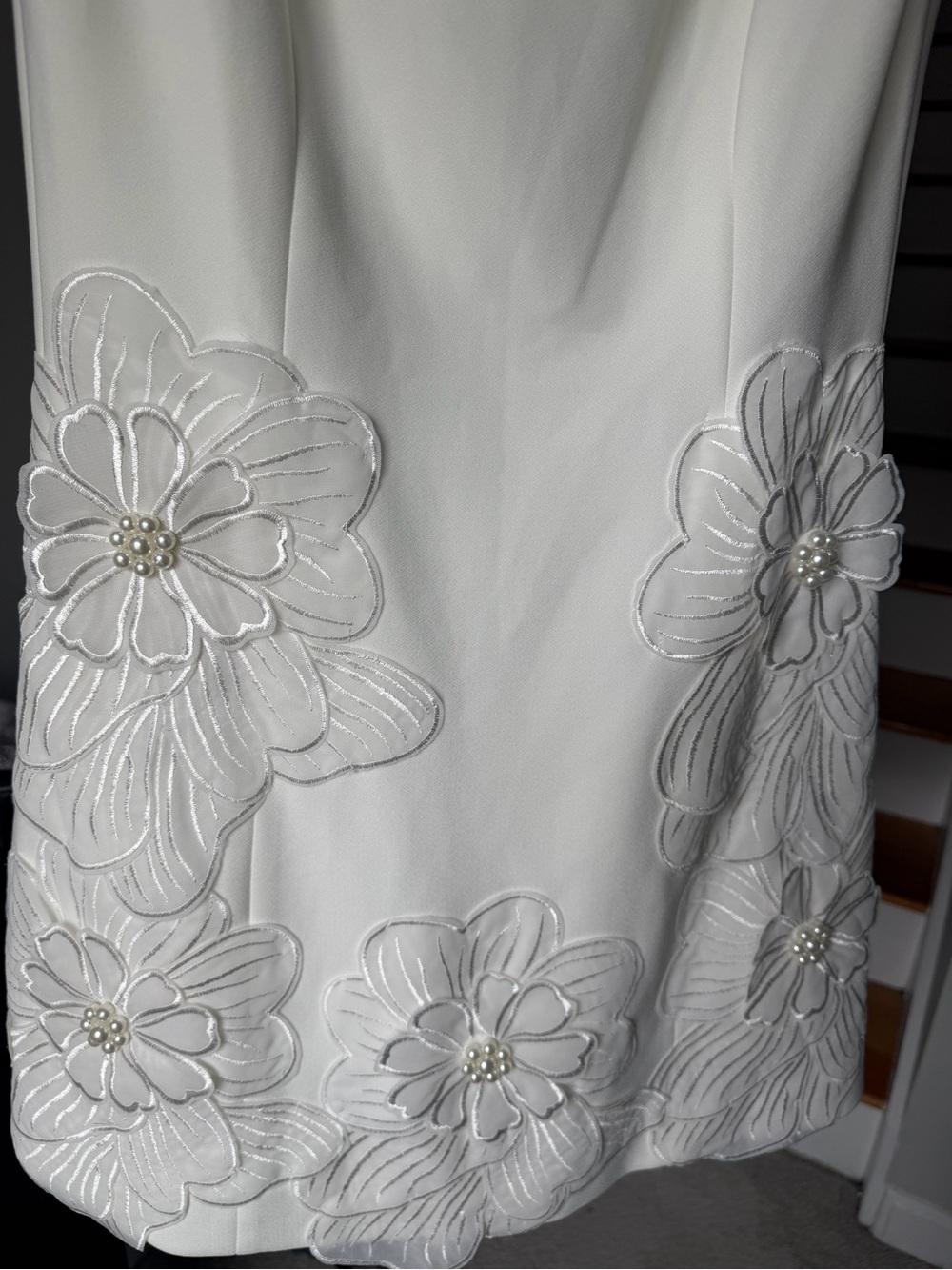 NWT Janelle Mini Dress In White - Picture 5 of 9
